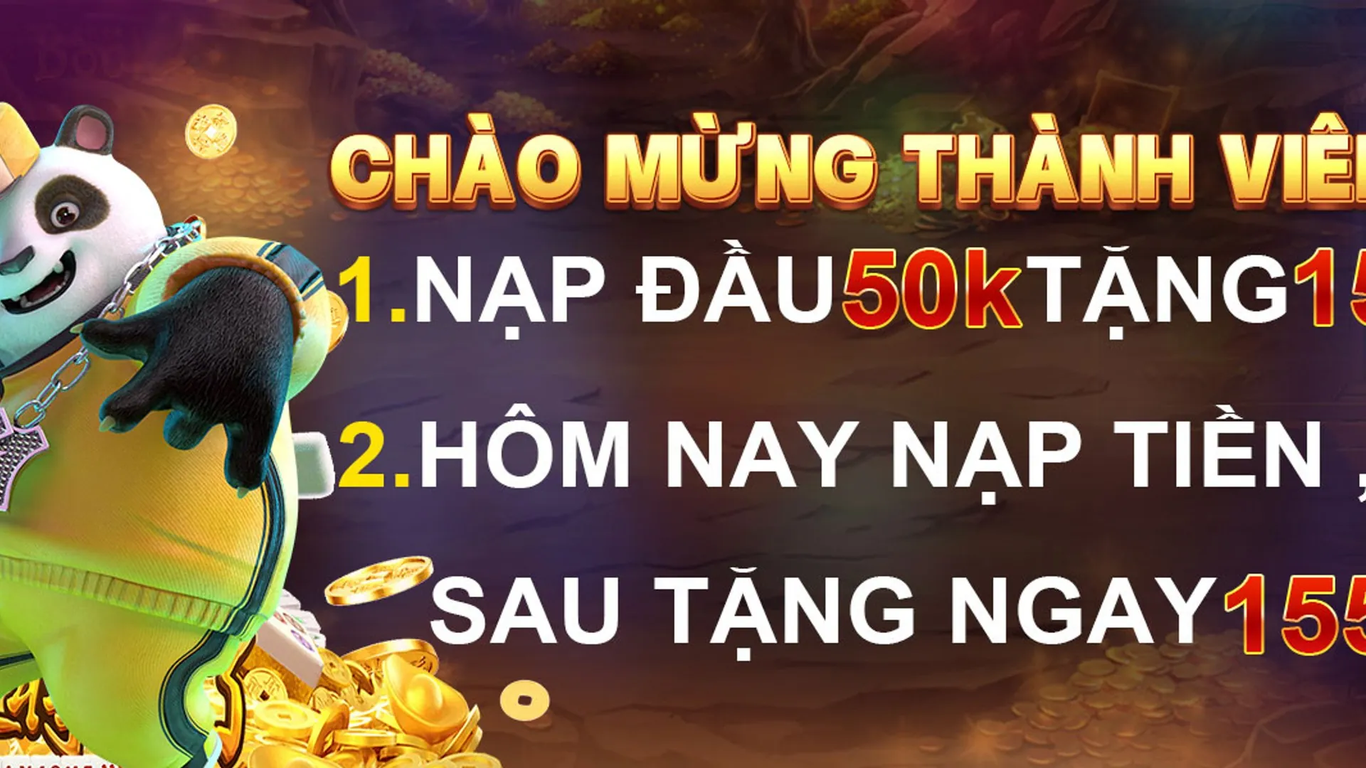 Banner ưu đãi đăng ký thành viên mới nbet